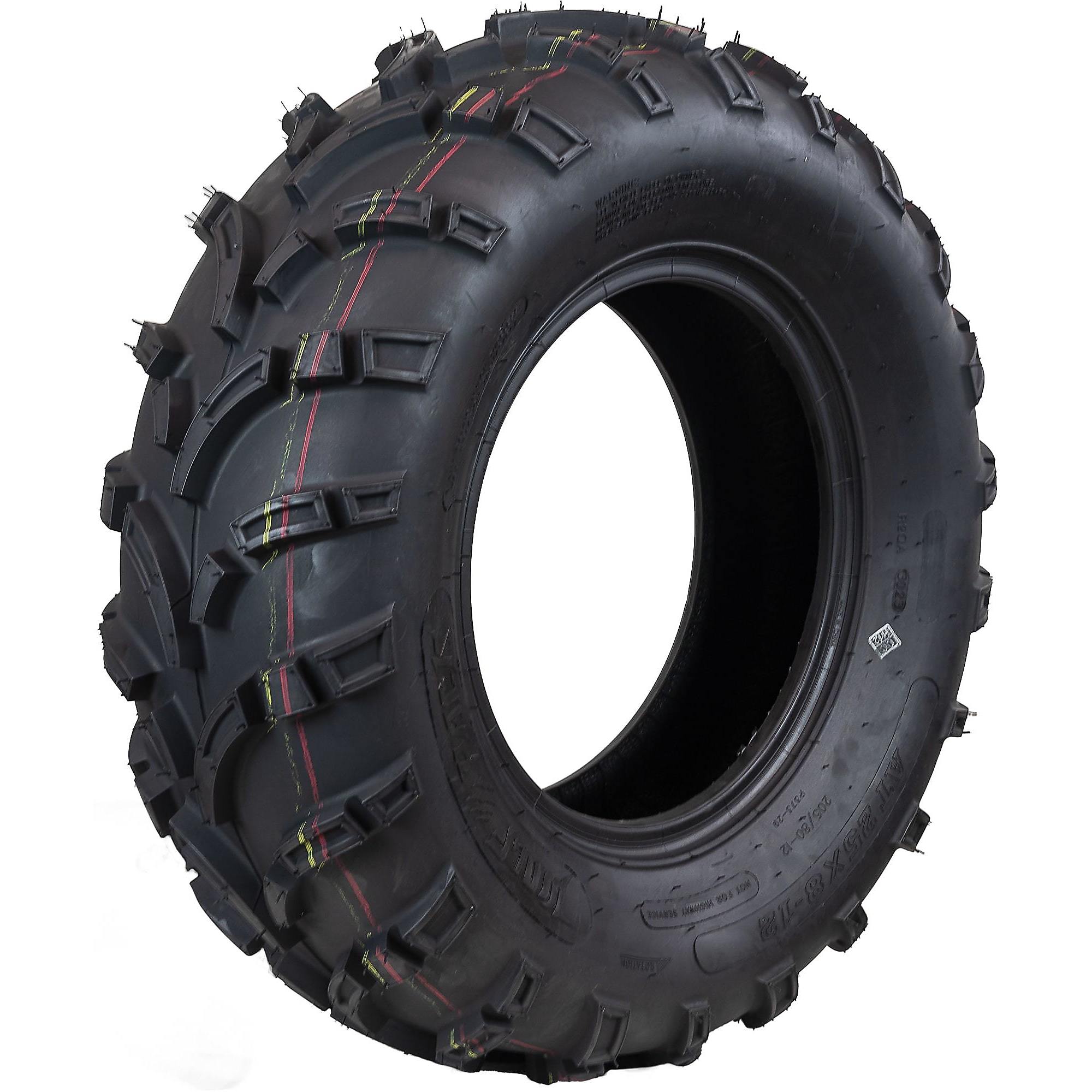 WOLFPACK, ATV/UTV Tire, P373 Tire Size 25X8-12 Load Range Rating C, Model# WP1010